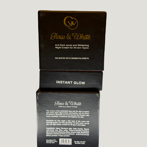 Glow & White Creme white night cream
