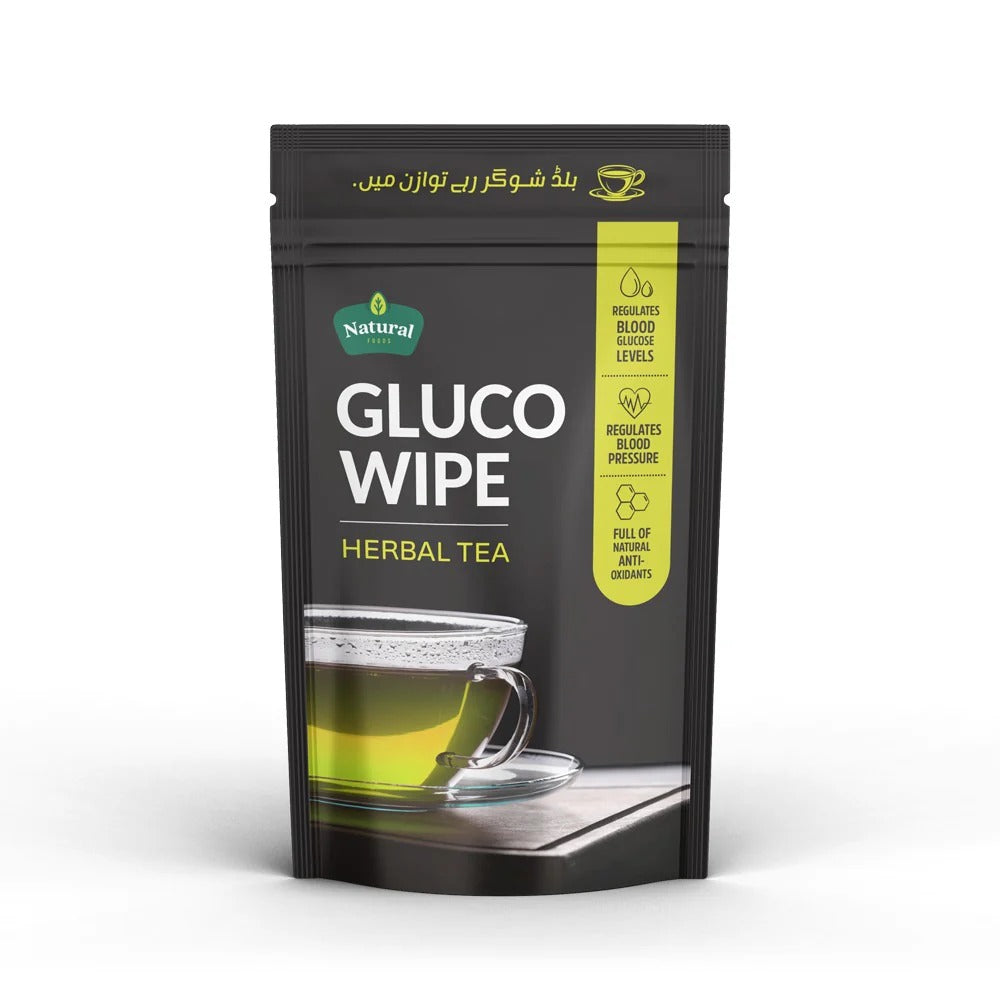 Glucowipe Anti-Diabetic and Anti-Hypertensive Herbal Tea